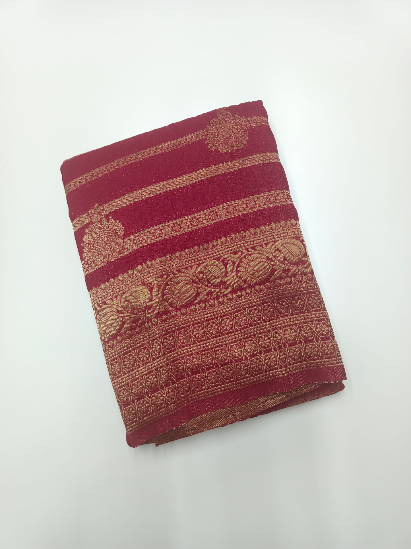 FANCY CRUSH CHIFFON SAREE
