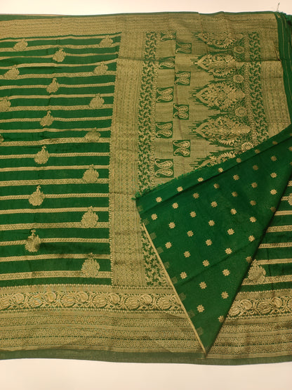 FANCY CRUSH CHIFFON SAREE