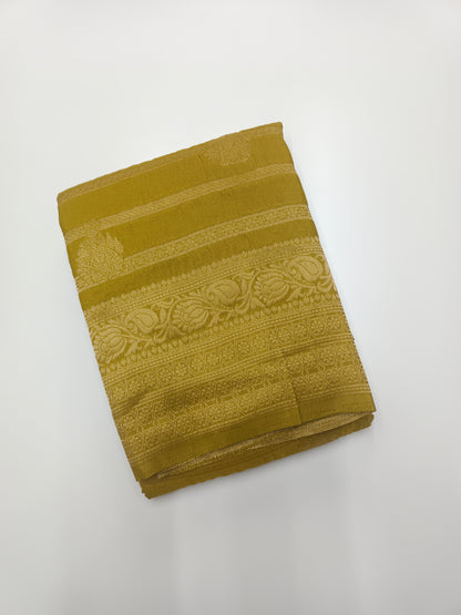 FANCY CRUSH CHIFFON SAREE