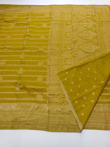 FANCY CRUSH CHIFFON SAREE