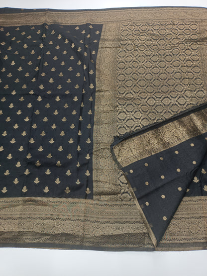 FANCY CRUSH CHIFFON SAREE