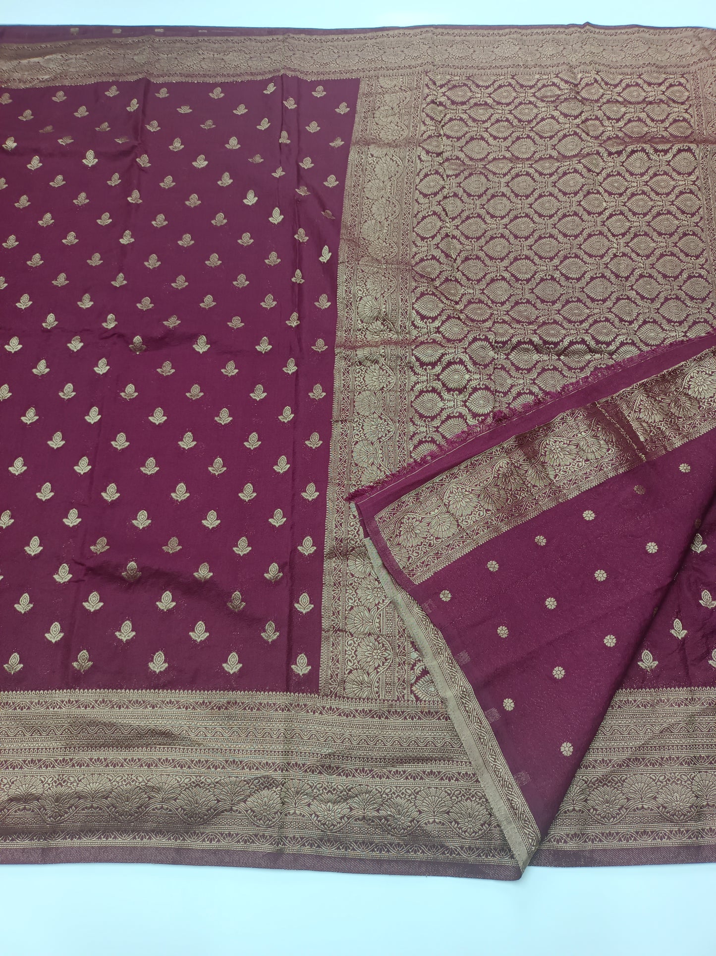 FANCY CRUSH CHIFFON SAREE