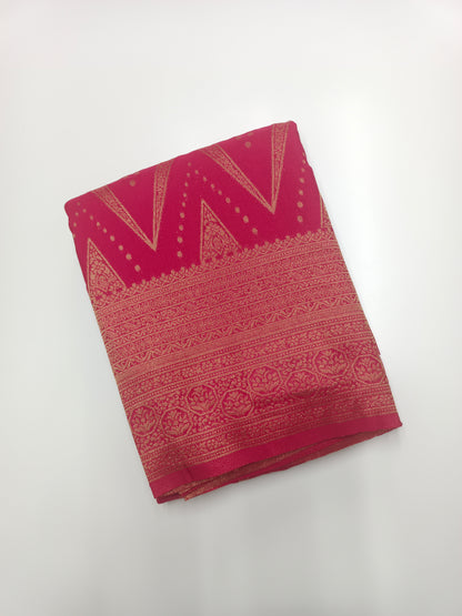 FANCY CRUSH CHIFFON SAREE