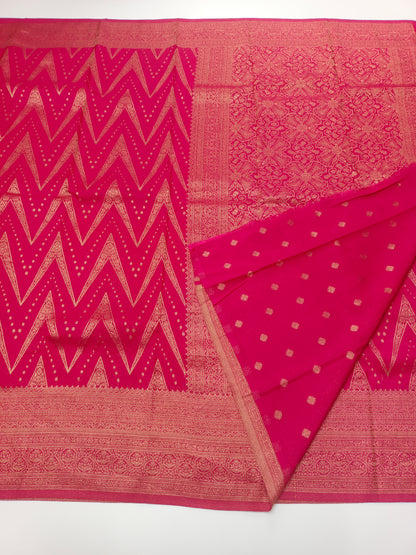 FANCY CRUSH CHIFFON SAREE