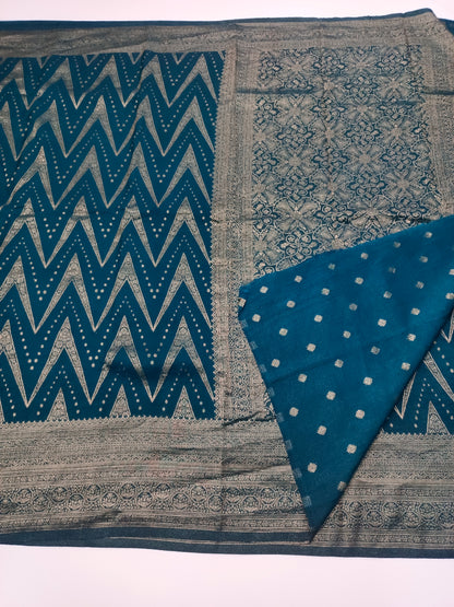 FANCY CRUSH CHIFFON SAREE