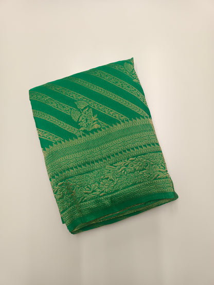 FANCY CHINON CREPE SAREE