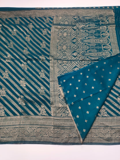 FANCY CHINON CREPE SAREE