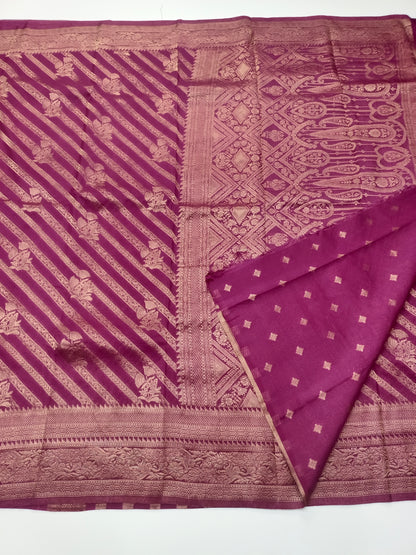 FANCY CHINON CREPE SAREE