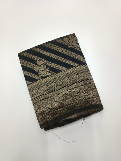 FANCY CHINON CREPE SAREE
