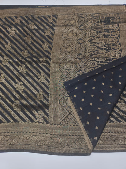 FANCY CHINON CREPE SAREE