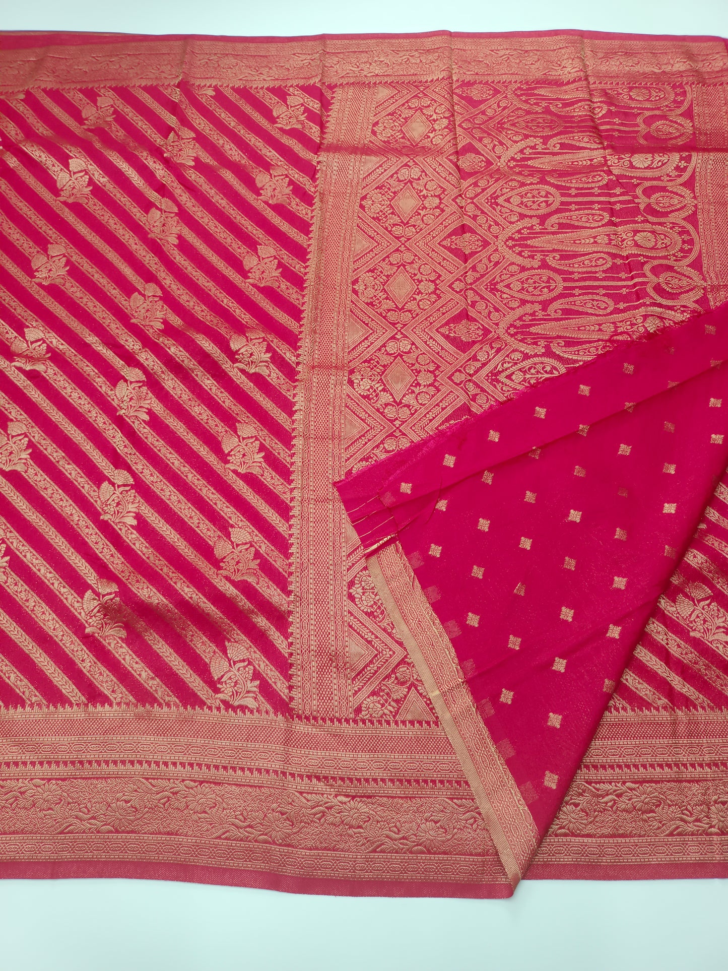 FANCY CHINON CREPE SAREE