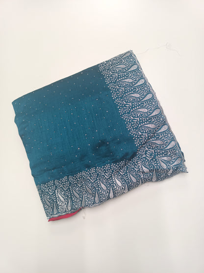 FANCY WORK SAREE