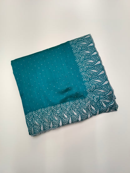 FANCY WORK SAREE
