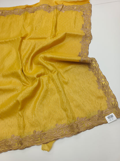 FANCY ORGANZA WORK SAREE