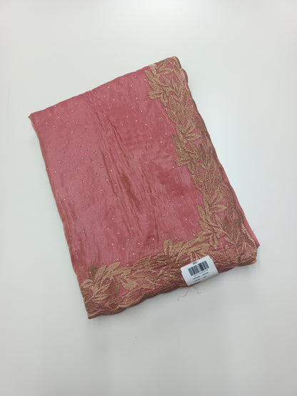 FANCY ORGANZA WORK SAREE