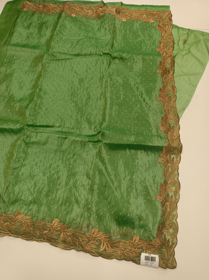 FANCY ORGANZA WORK SAREE