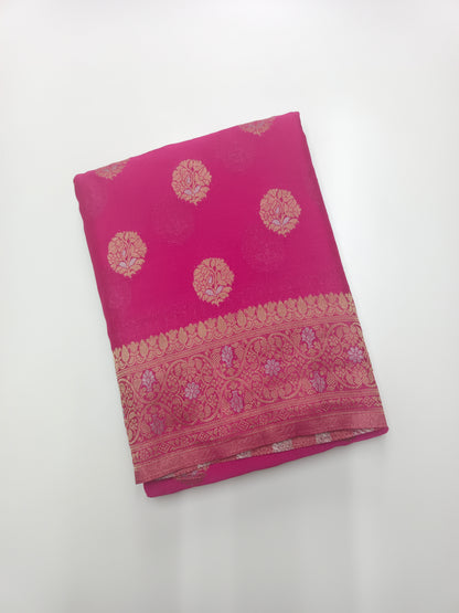 FANCY CHIFFON GEORGETTE SAREE