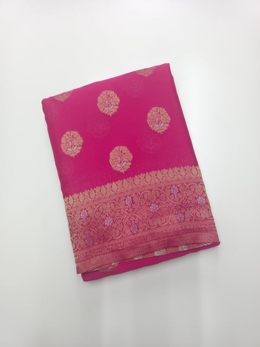 FANCY CHIFFON GEORGETTE SAREE