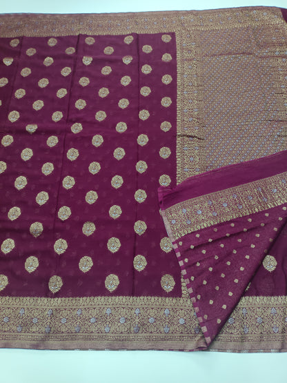 FANCY CHIFFON GEORGETTE SAREE