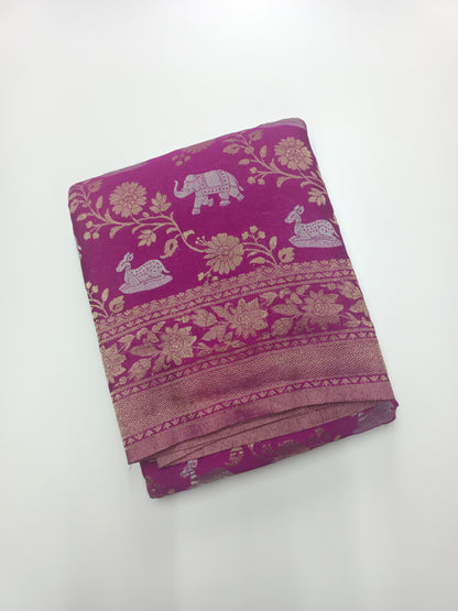 FANCY CHIFFON GEORGETTE SAREE