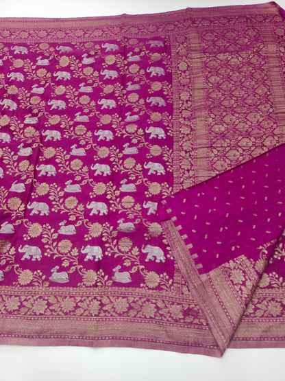 FANCY CHIFFON GEORGETTE SAREE
