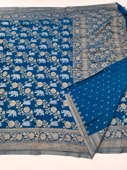 FANCY CHIFFON GEORGETTE SAREE