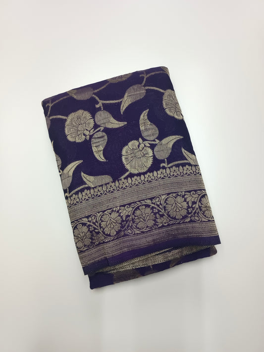 FANCY CHIFFON GEORGETTE SAREE