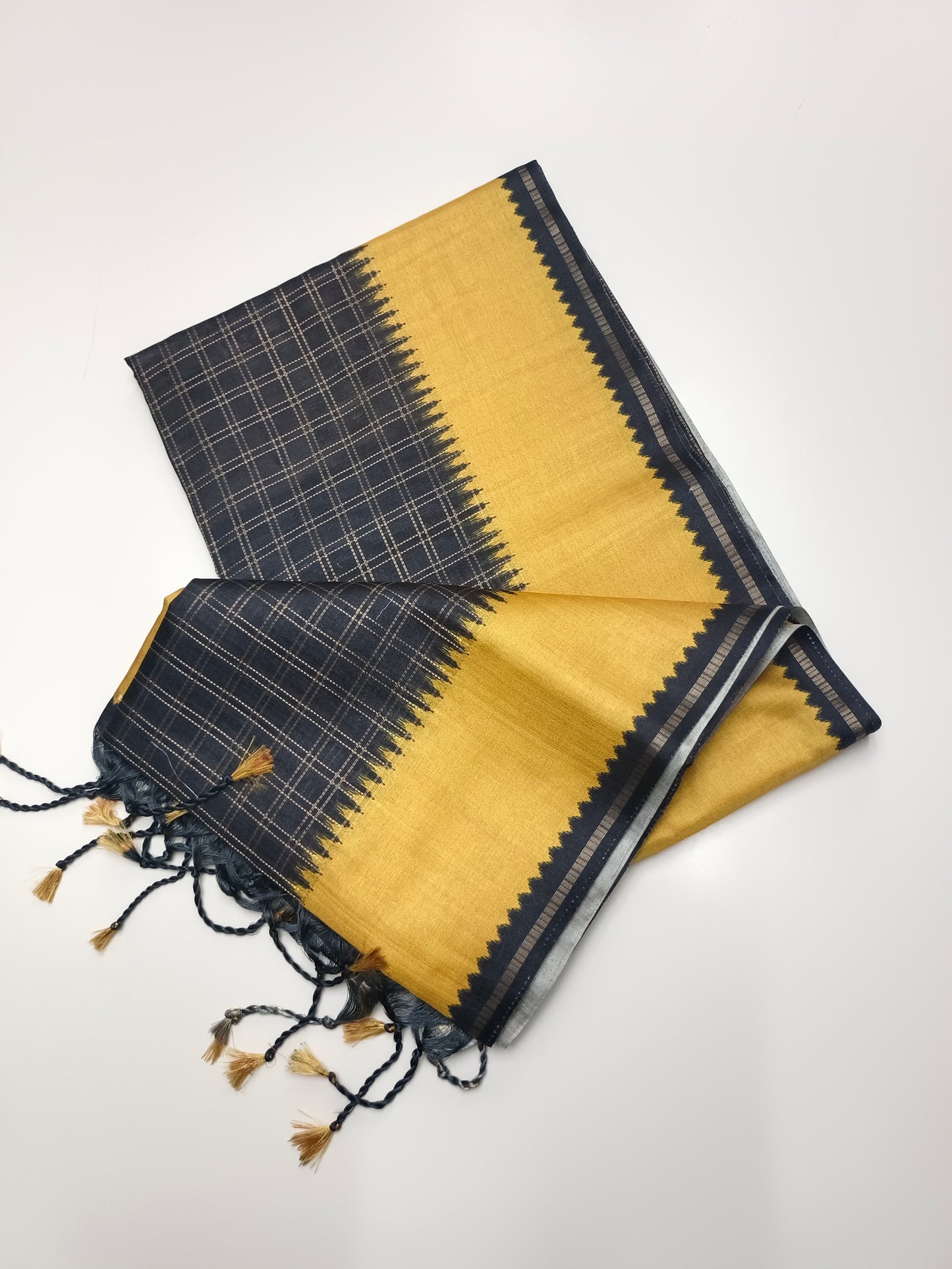 FANCY MATKA TUSSER SILK SAREE