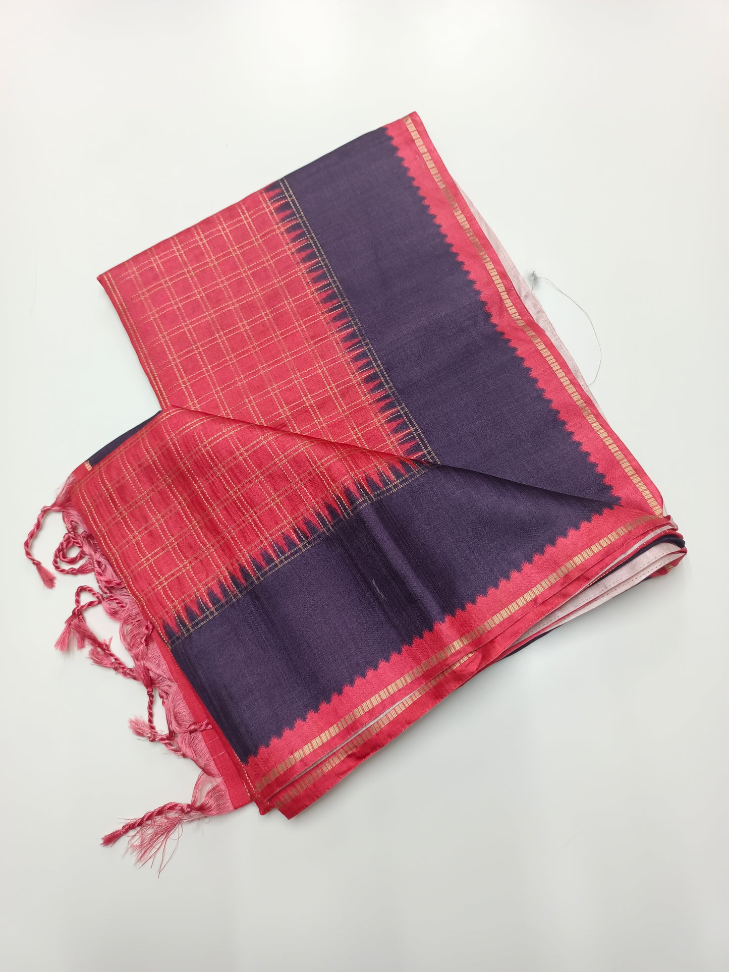 FANCY MATKA TUSSER SILK SAREE