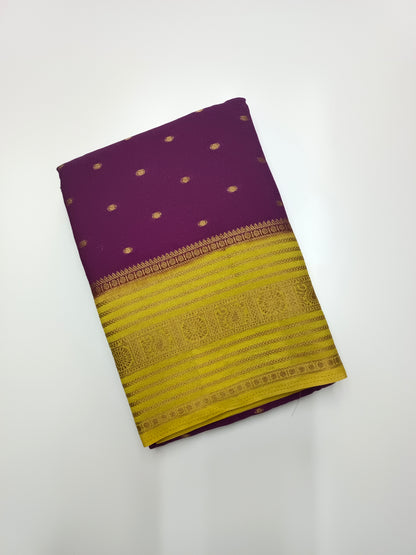 SEMI CREPE SILK SAREE