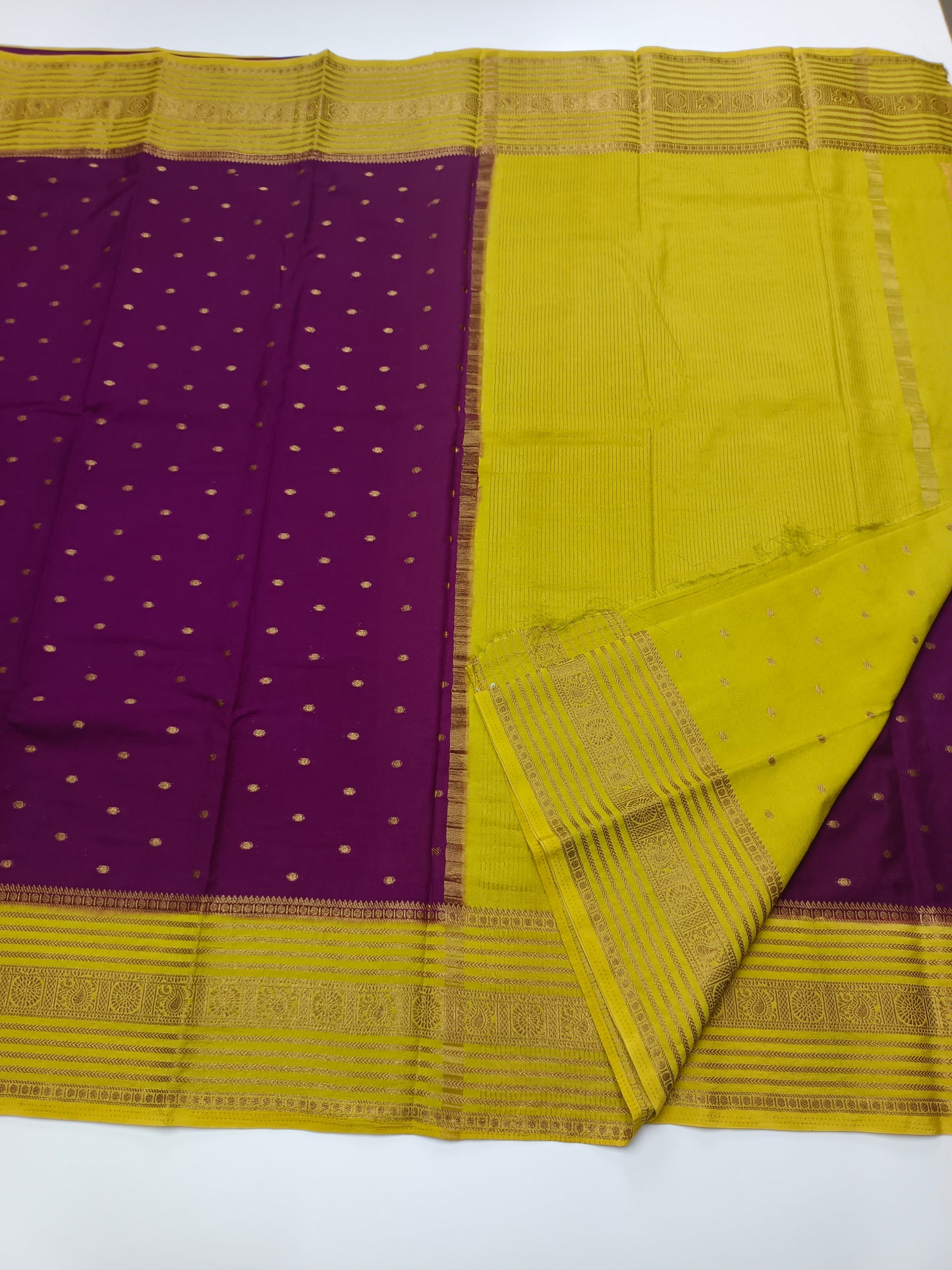 SEMI CREPE SILK SAREE