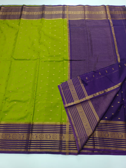 SEMI CREPE SILK SAREE