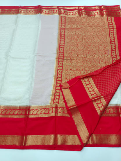 SEMI CREPE SILK SAREE