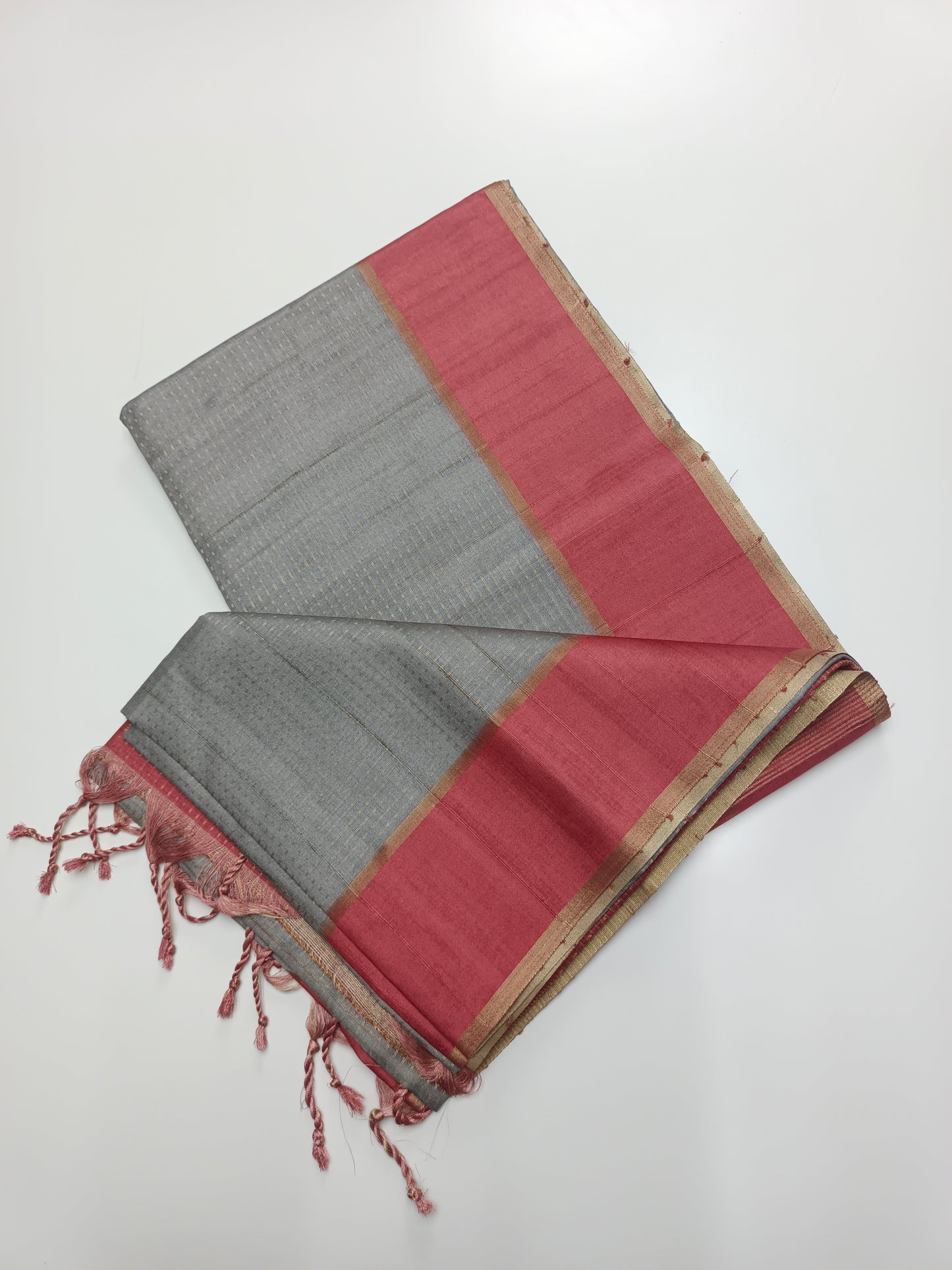 FANCY MATKA TUSSER SILK SAREE