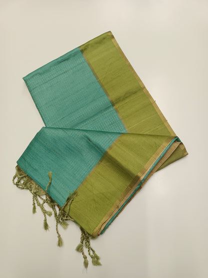 FANCY MATKA TUSSER SILK SAREE