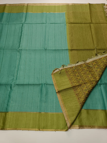 FANCY MATKA TUSSER SILK SAREE