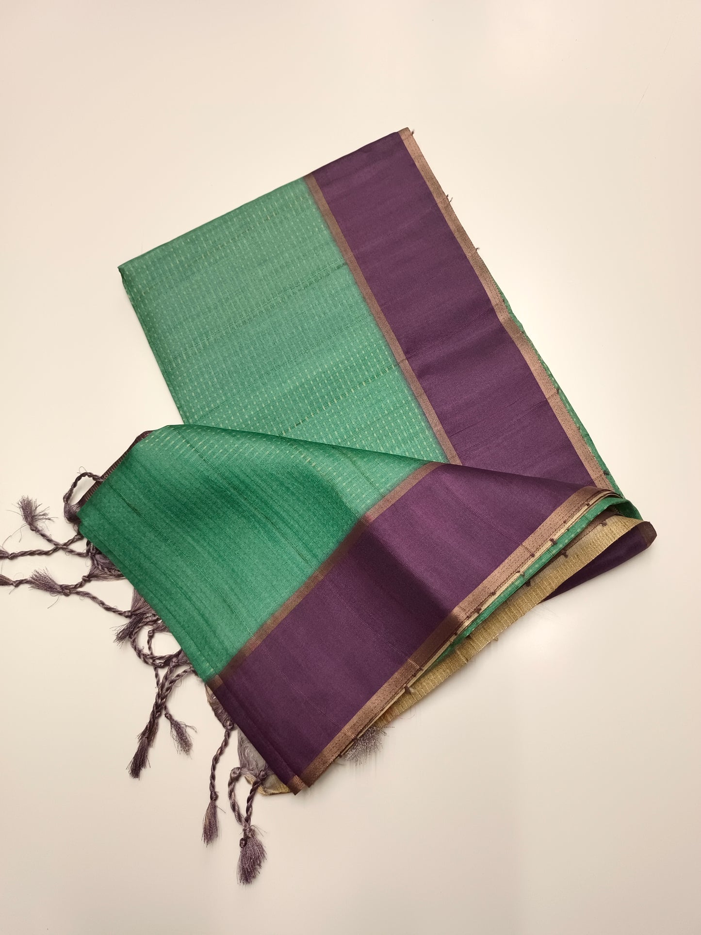 FANCY MATKA TUSSER SILK SAREE