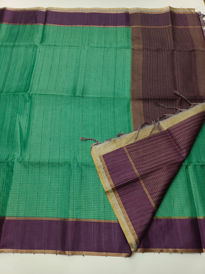 FANCY MATKA TUSSER SILK SAREE