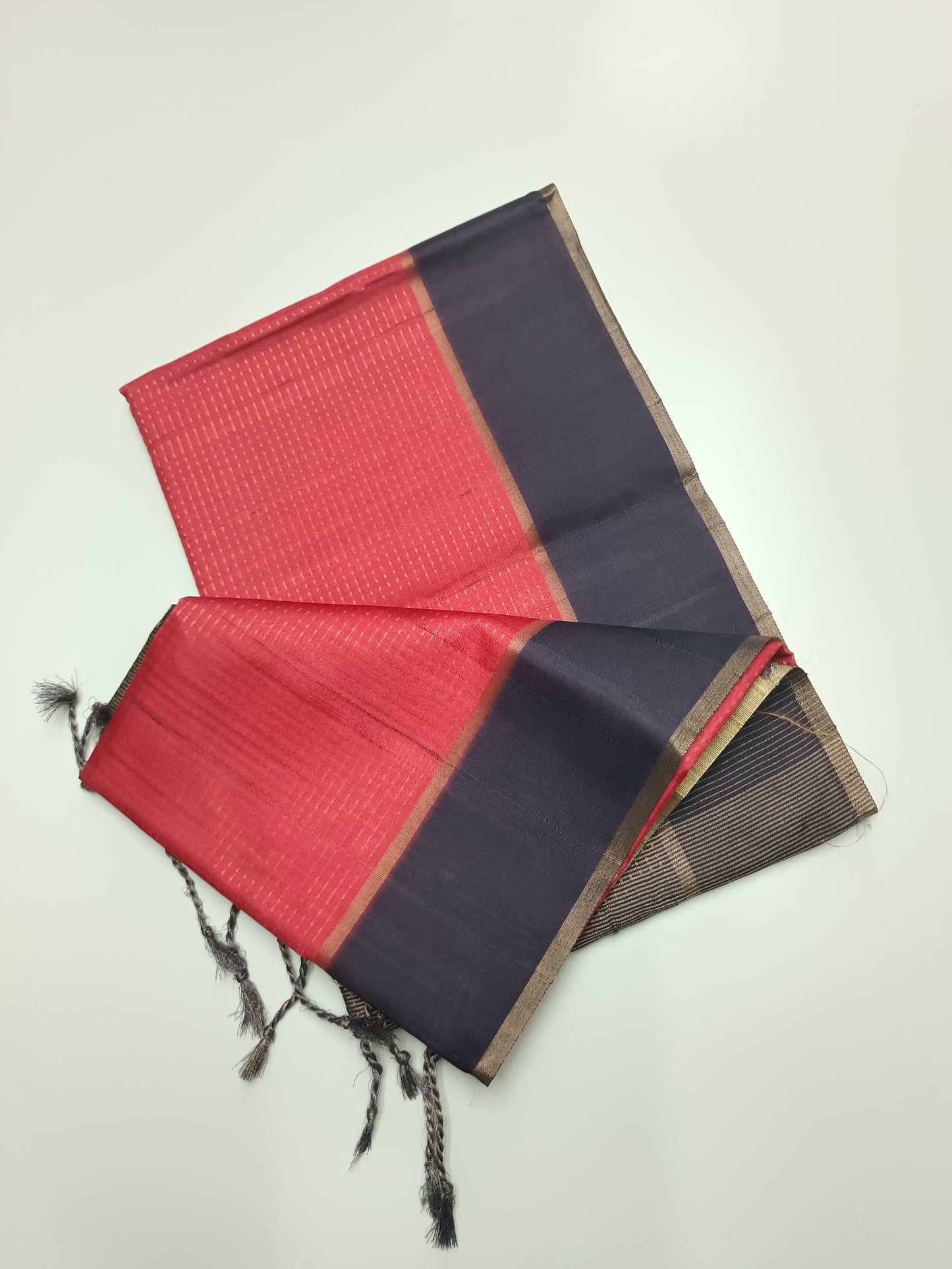 FANCY MATKA TUSSER SILK SAREE