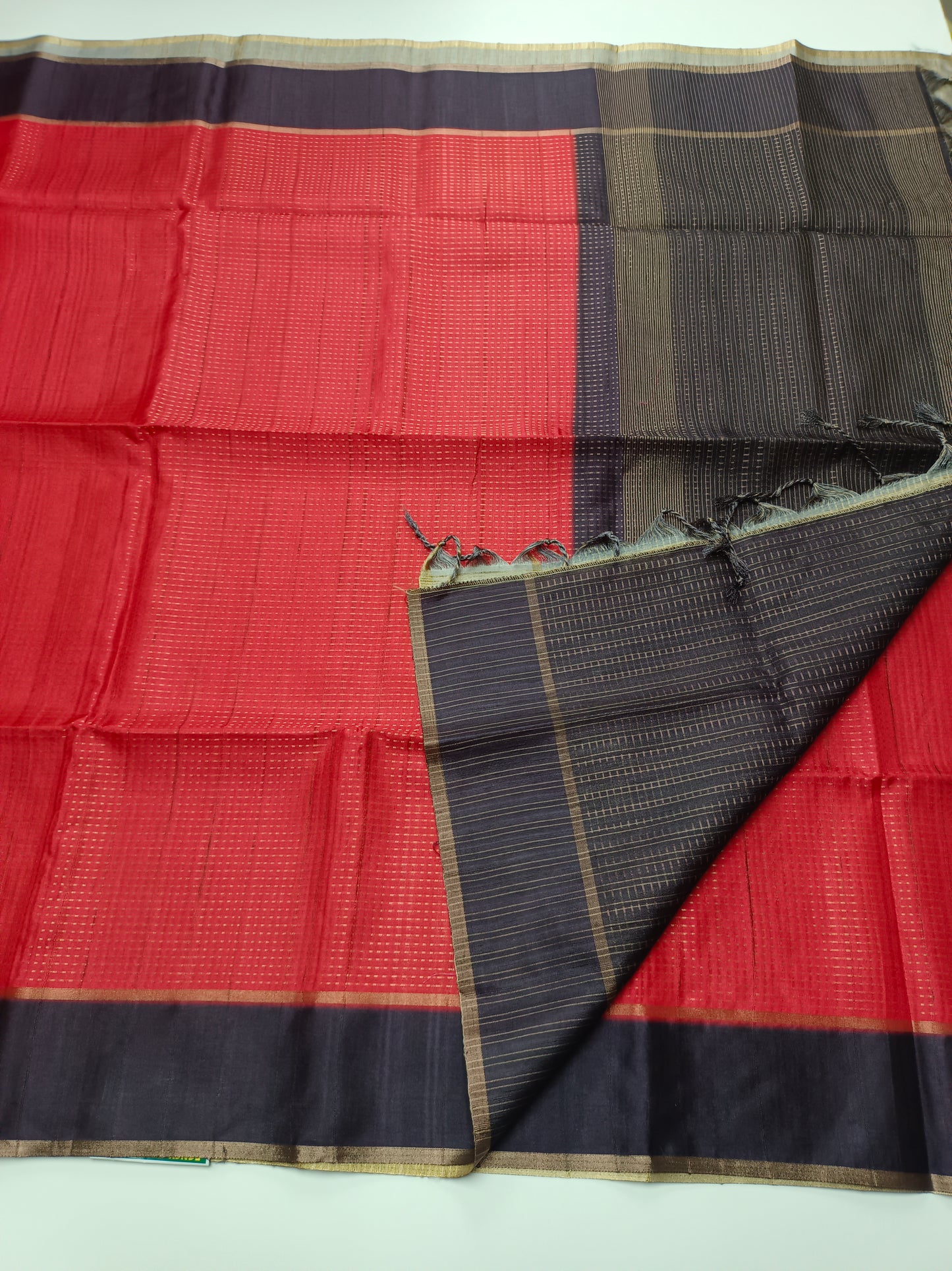 FANCY MATKA TUSSER SILK SAREE