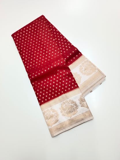 FANCY CHINON CREPE SAREE