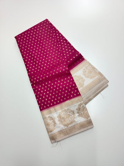 FANCY CHINON CREPE SAREE