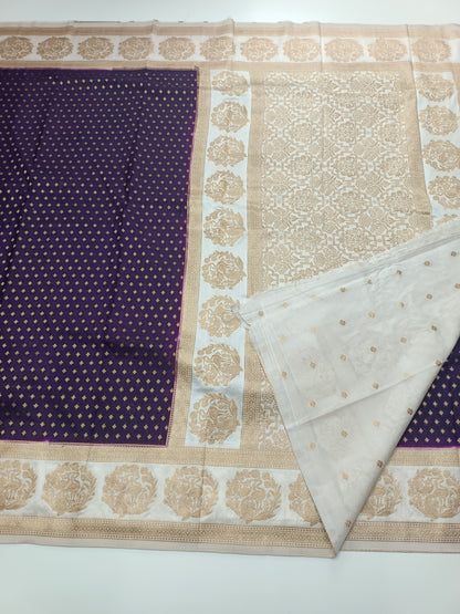 FANCY CHINON CREPE SAREE