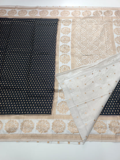 FANCY CHINON CREPE SAREE