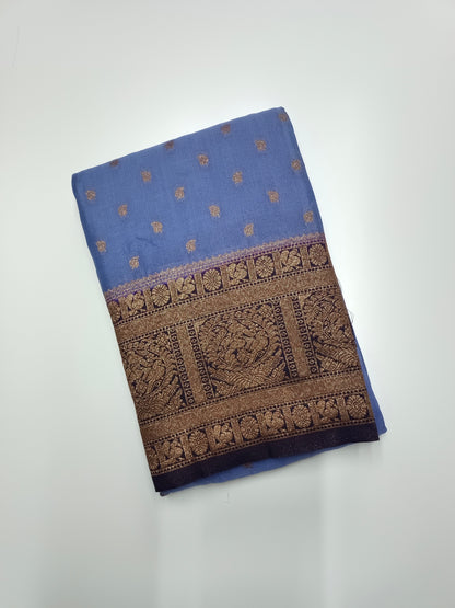 FANCY CHINON CREPE SAREE
