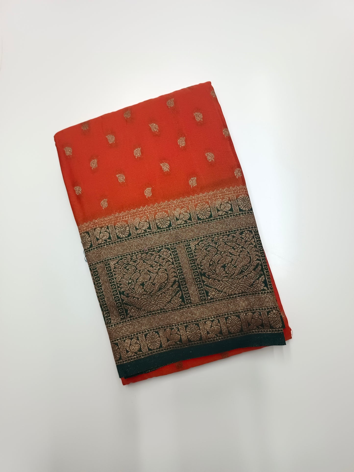 FANCY CHINON CREPE SAREE