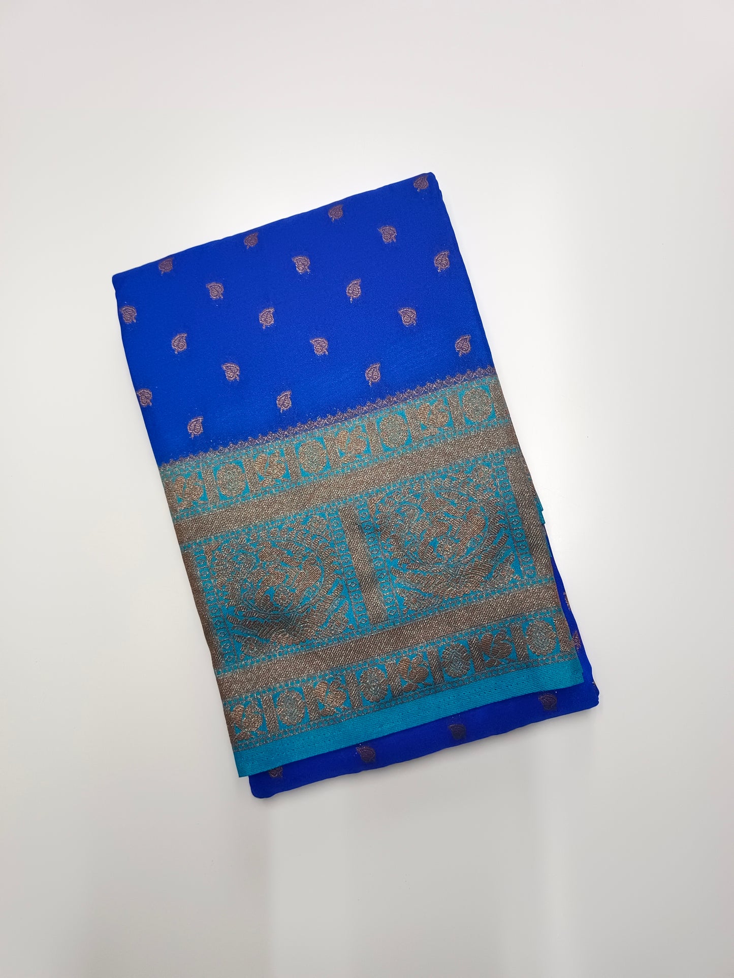 FANCY CHINON CREPE SAREE