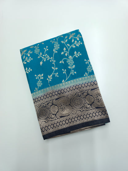 FANCY CHINON CREPE SAREE