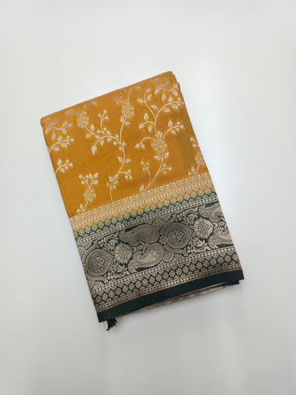 FANCY CHINON CREPE SAREE