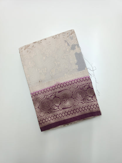 FANCY CHINON CREPE SAREE